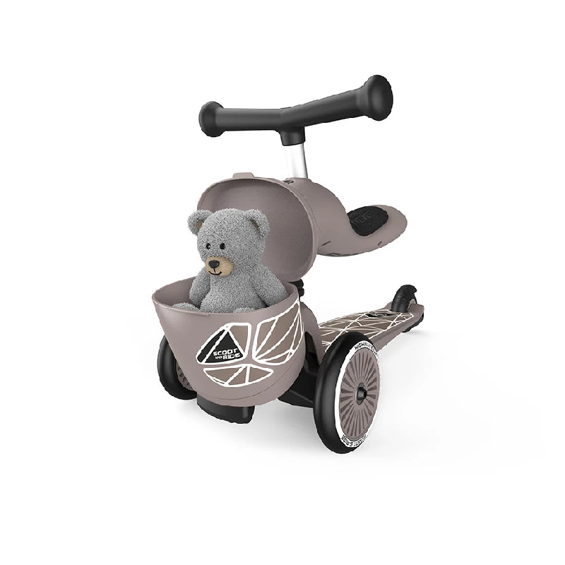 Scoot and Ride Highway Kick 1 LS - Brown Lines