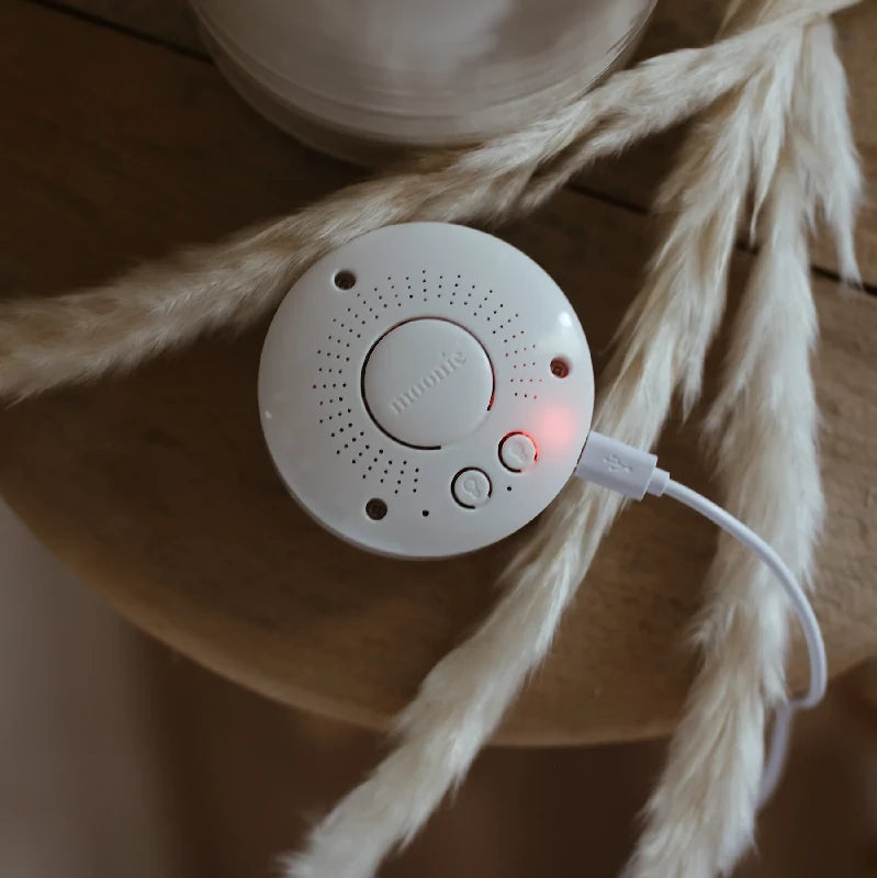 Moonie økologisk brummende bjørn m. Lampe - caramel natur