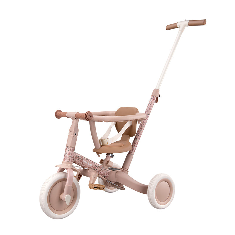 Little Dutch - 4 i 1 Tricykel - Pink