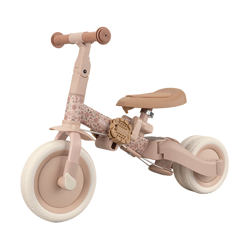 Little Dutch - 4 i 1 Tricykel - Pink