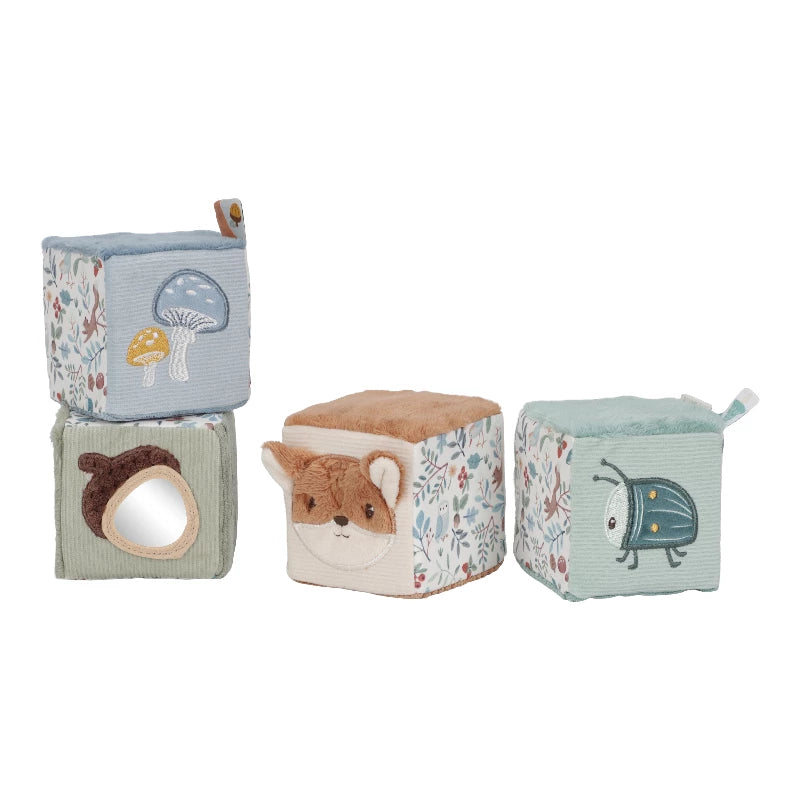 Little Dutch - Aktivitetsterninger 4 stk - Forest Friends