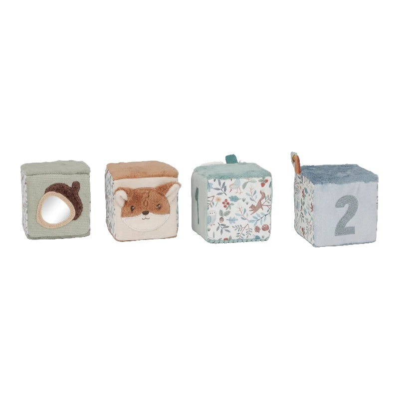 Little Dutch - Aktivitetsterninger 4 stk - Forest Friends
