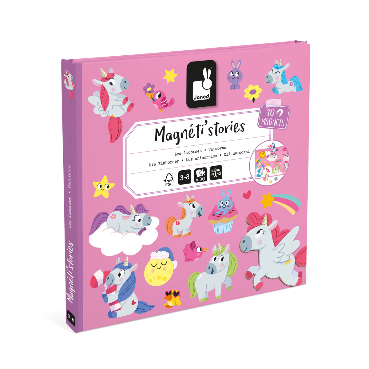 Janod - Magneti'Stories - Unicorns