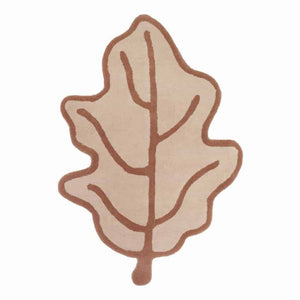 We Are Bitte Leaf gulvtæppe - Brown