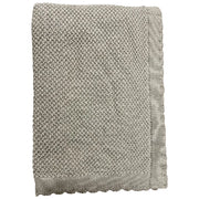 Baby plaid - bomuld strikket Imp. 457 - mos grøn
