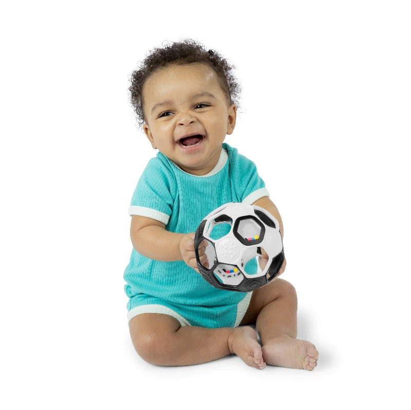 Soccer Oball - fodbold (sort/hvid)