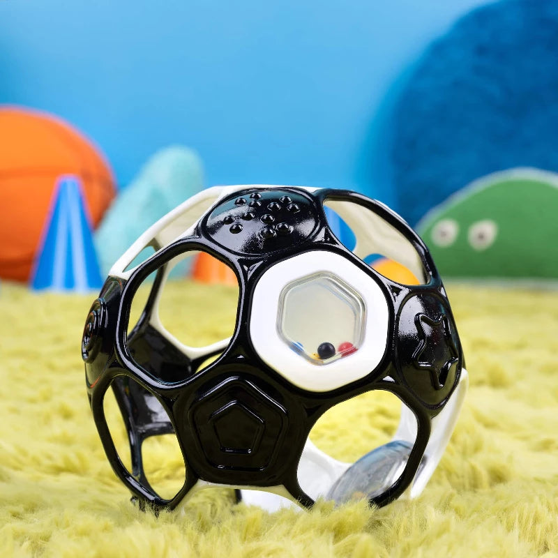 Soccer Oball - fodbold (sort/hvid)