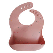 Mushie Hagesmæk Powder Pink Confetti