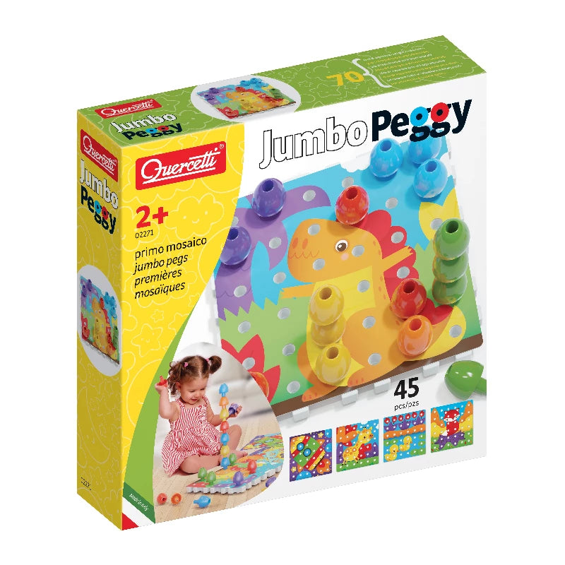 Jumbo Peggy Stiftmosaik (45 dele)