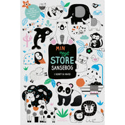 Forlaget ROOM2PLAY - Min meget store sansebog - I sort & hvid