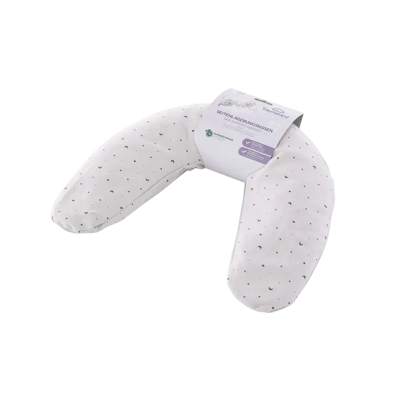 Träumeland Side support pude jersey moon grey
