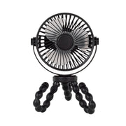 Titaniumbaby Ventilator t/klap- & barnevogn genopladelig - sort