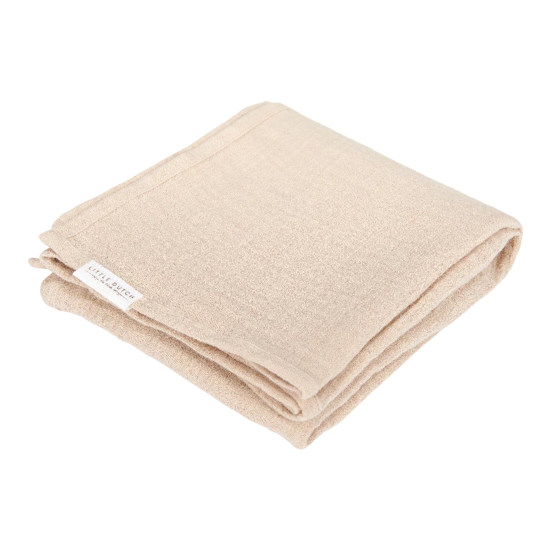 Little Dutch - Stofbleer 70x70 muslin - Baby Bunny / Beige
