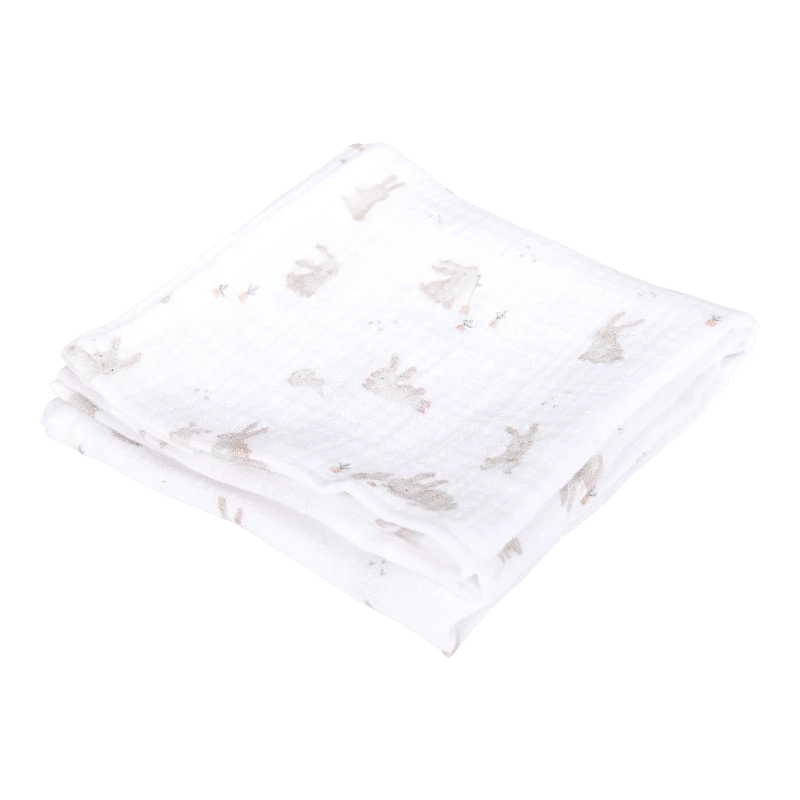 Little Dutch - Stofbleer 70x70 muslin - Baby Bunny / Beige