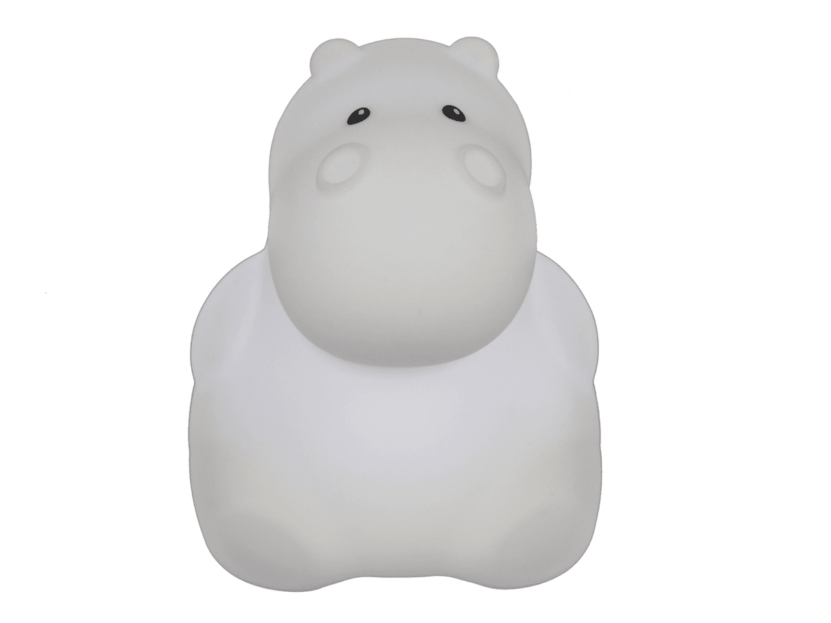 Tiny Tot - Nora The Hippo natlampe med usb oplader