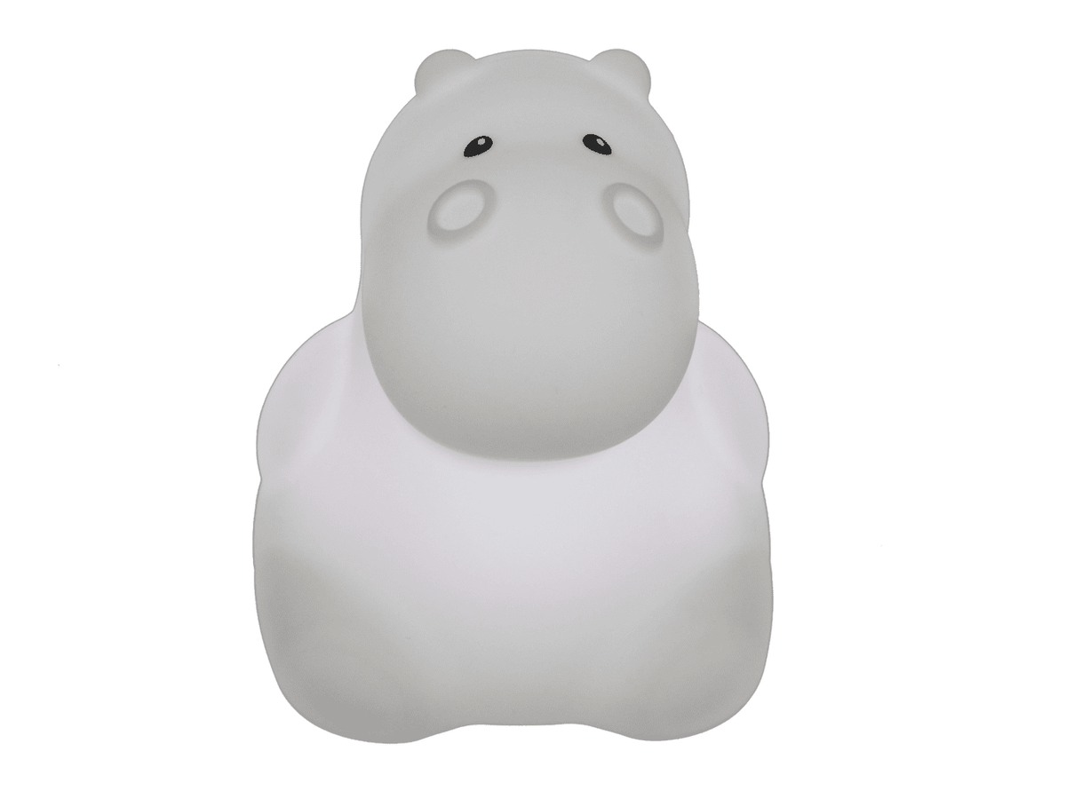 Tiny Tot - Nora The Hippo natlampe med usb oplader