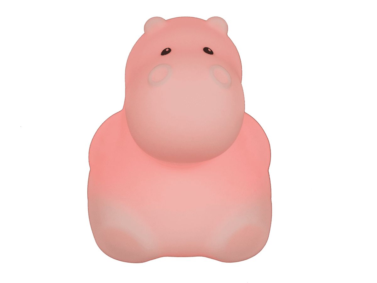 Tiny Tot - Nora The Hippo natlampe med usb oplader