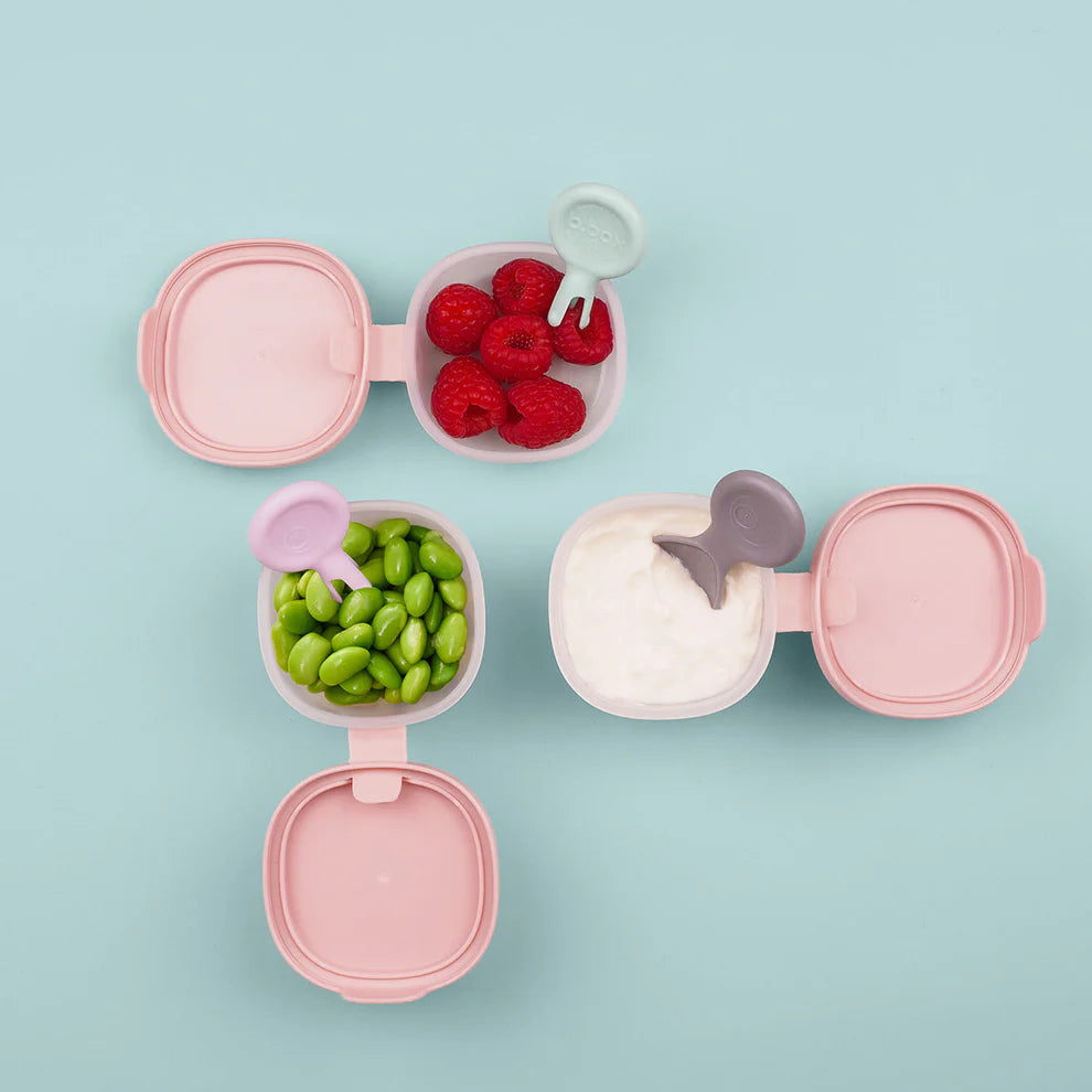 b.box Snackbox 3-pak - Rosa