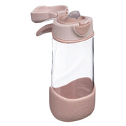 b.box Vandflaske med tud 450ml - Rosa
