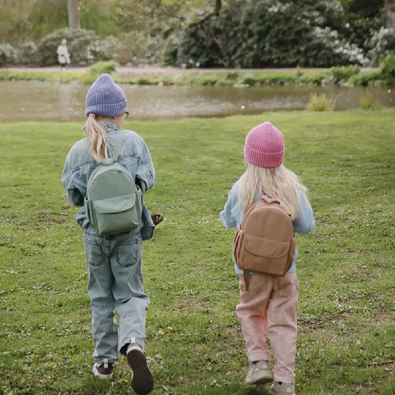 Mushie Toddler Backpack - Fog