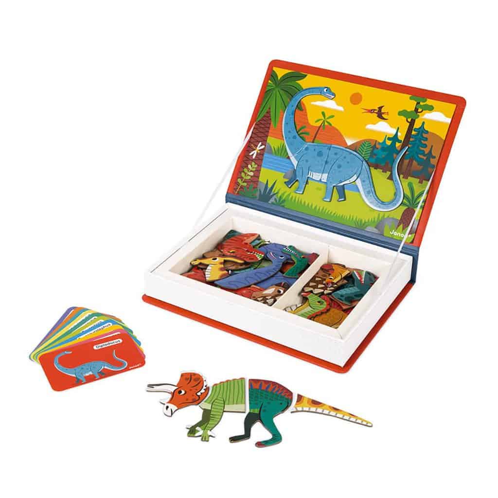 Janod Magnetibook - Dinosaurs