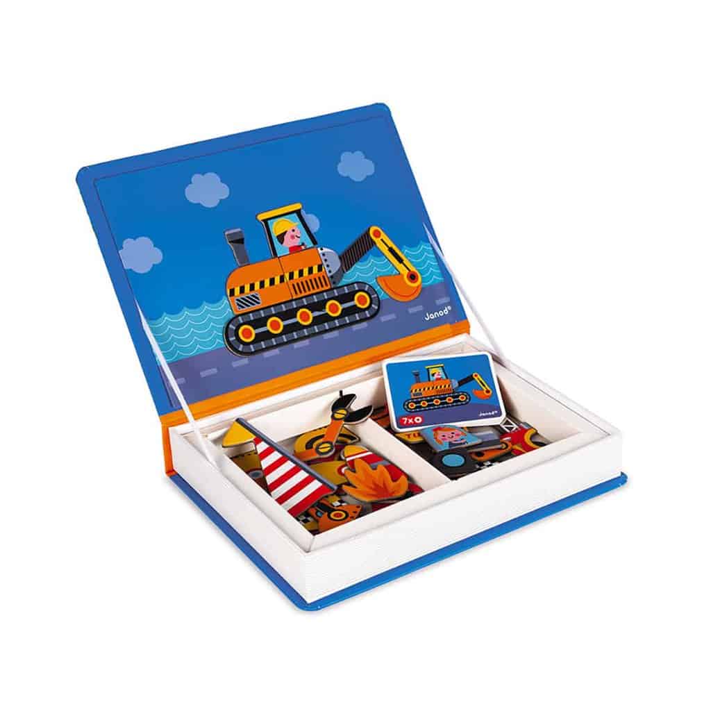 Janod Magnetibook - Racers