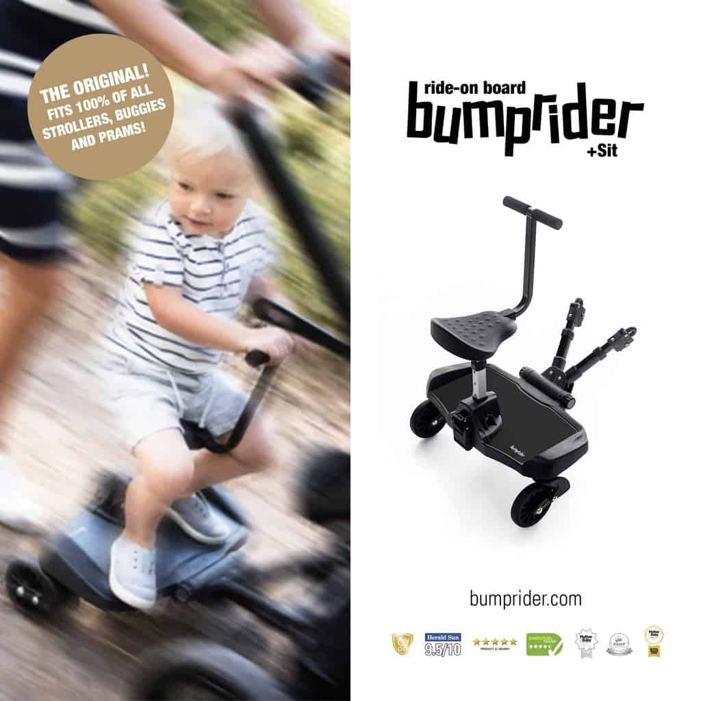 Ståbræt m/sæde