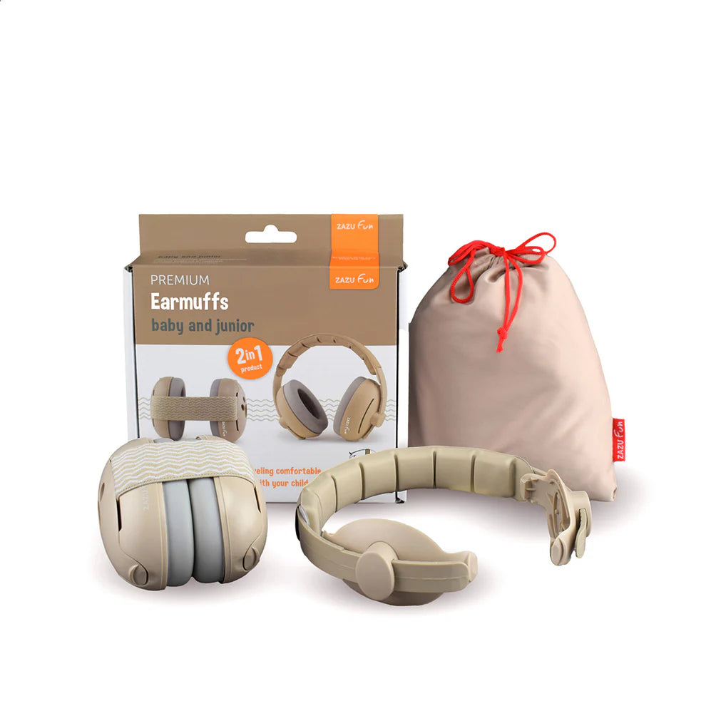 Zazu Høreværn Baby- og Junior - Beige